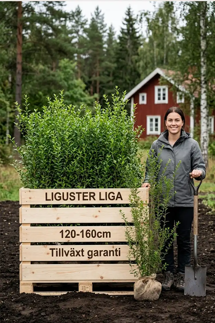 Liguster liga Rotklump 120-160cm - Bild 2