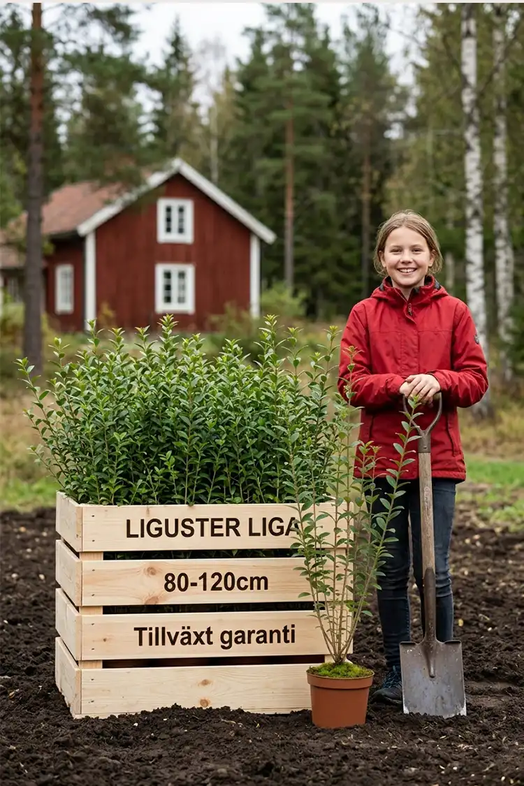 Liguster liga Kruka 80-120cm - Bild 2