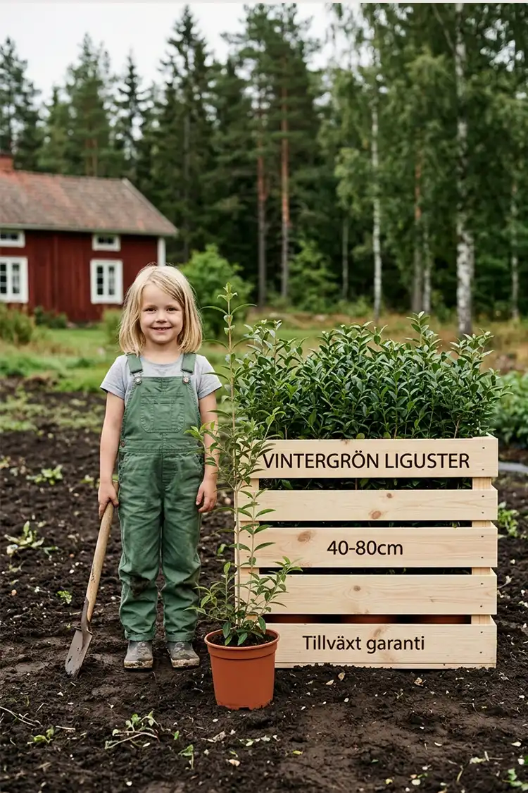 Vintergrön Liguster Kruka 40-80cm - Bild 2