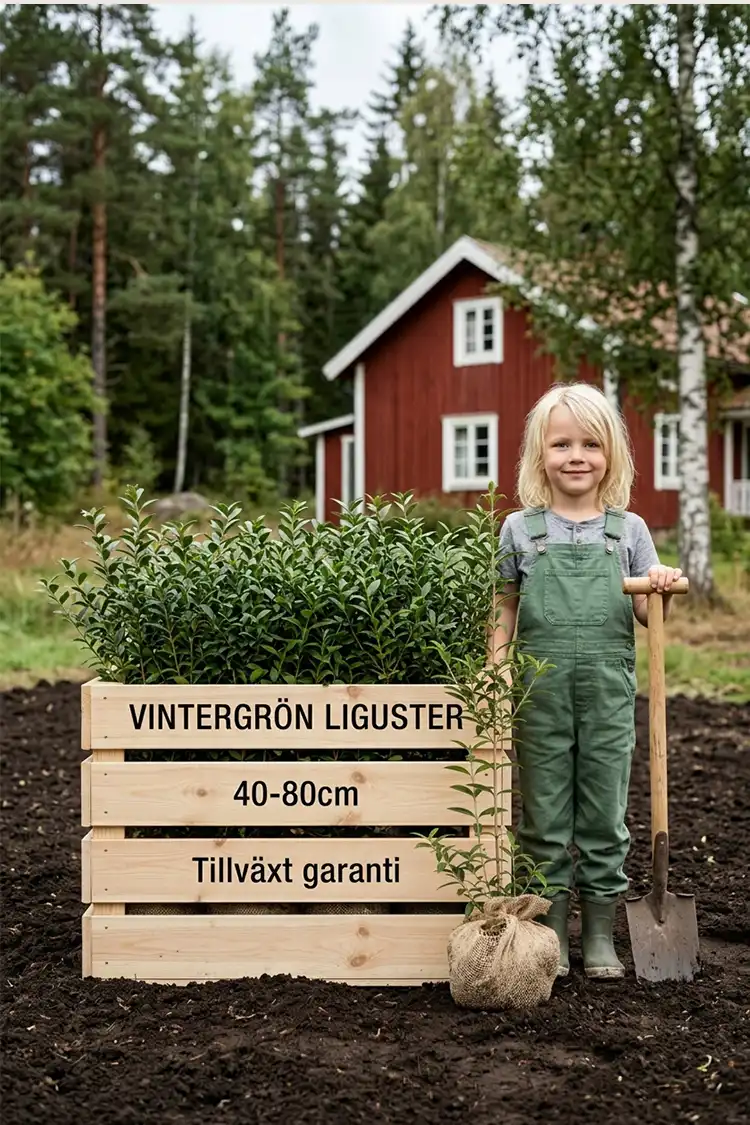 Vintergrön Liguster Rotklump 40-80cm - Bild 2