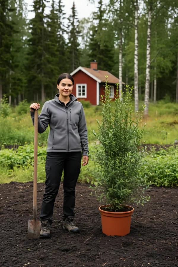 Liguster liga häck Geniuspack i kruka 140-180cm - Ger omedelbar insynsskydd