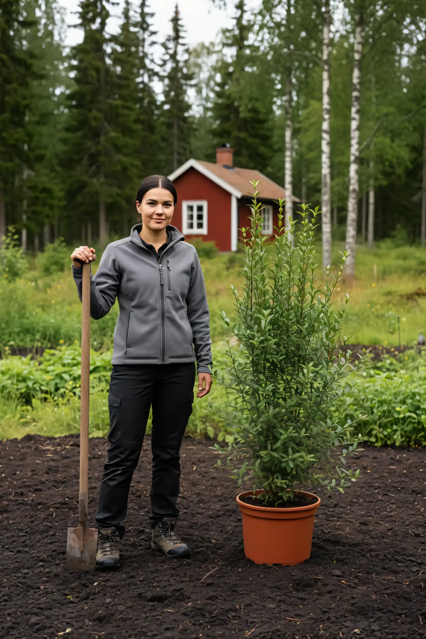 Liguster liga häck Geniuspack i kruka 140-180cm - Ger omedelbar insynsskydd