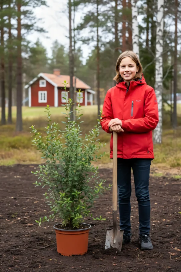 Liguster liga häck Geniuspack i kruka 100-140cm - Ger omedelbar insynsskydd