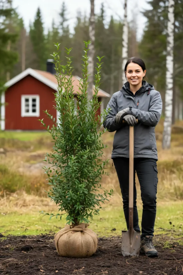 Liguster liga häck Geniuspack med rotklump 140-180cm - Ger omedelbar insynsskydd