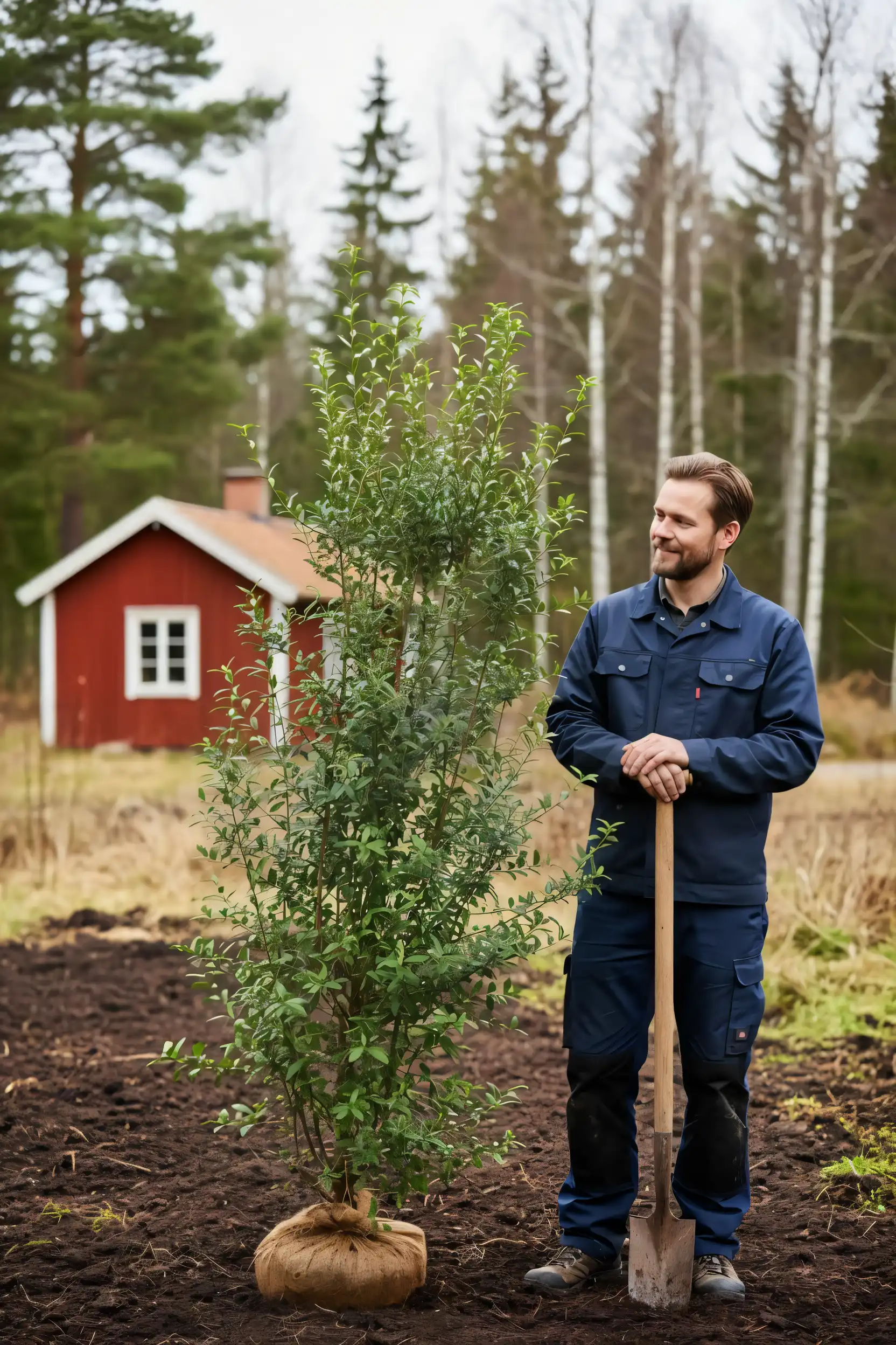 Liguster liga häck Geniuspack med rotklump 180-220cm - Ger omedelbar insynsskydd