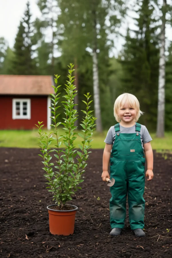 Bredbladig liguster häck Geniuspack i kruka 60-100cm - Ger omedelbar insynsskydd