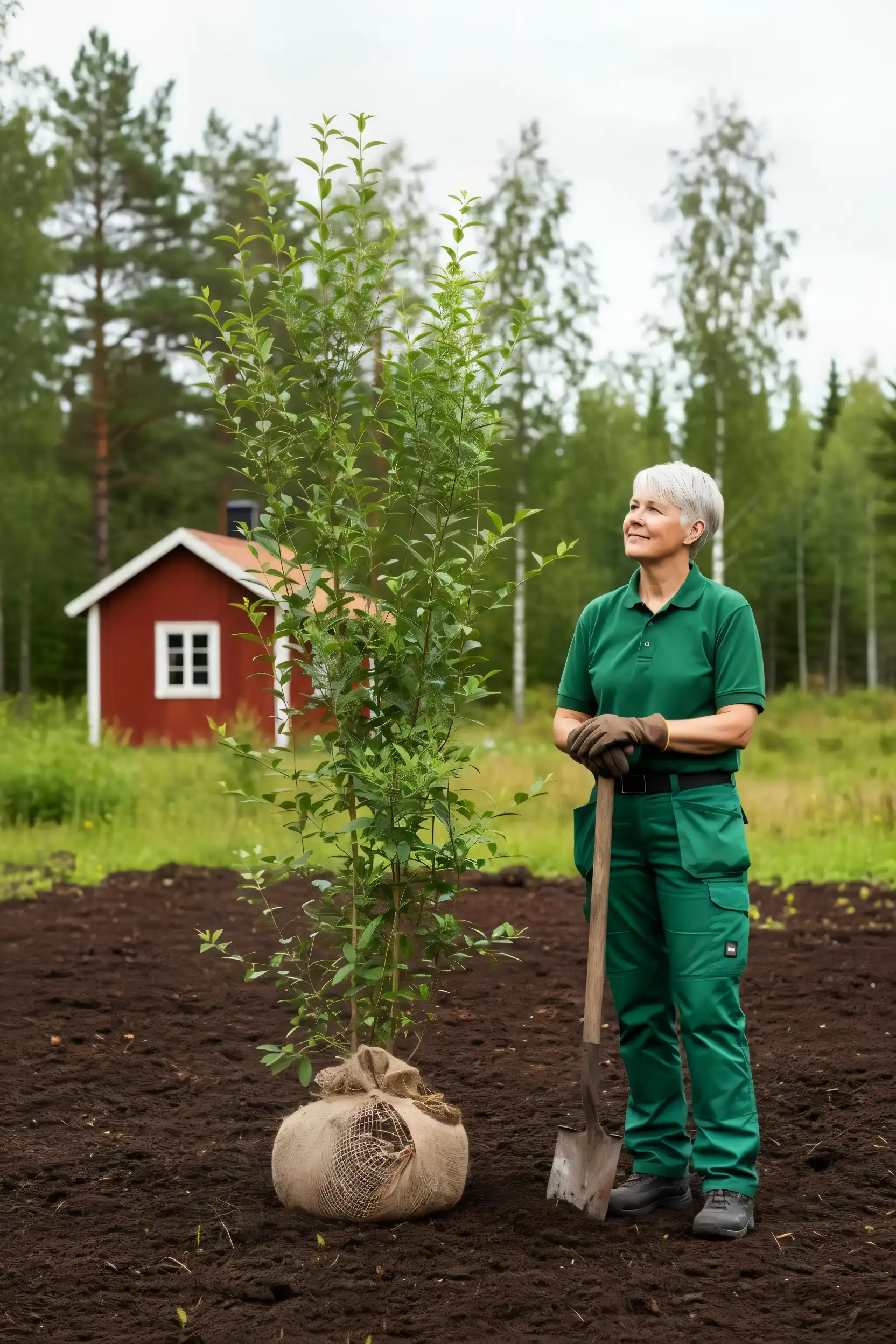 Bredbladig liguster häck Geniuspack med rotklump 220-260cm - Ger omedelbar insynsskydd