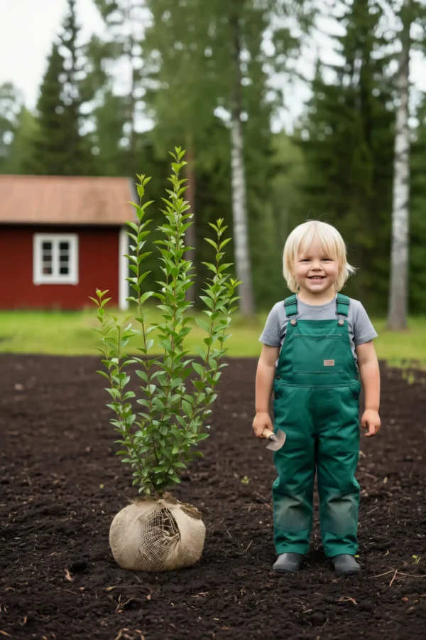 Bredbladig liguster häck Geniuspack med rotklump 60-100cm - Ger omedelbar insynsskydd